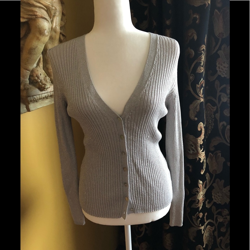 Silver sweater
